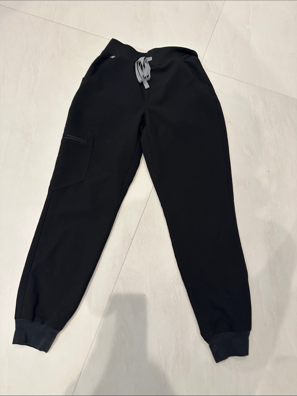 Women’s Black Scrub Jogger Pants Black